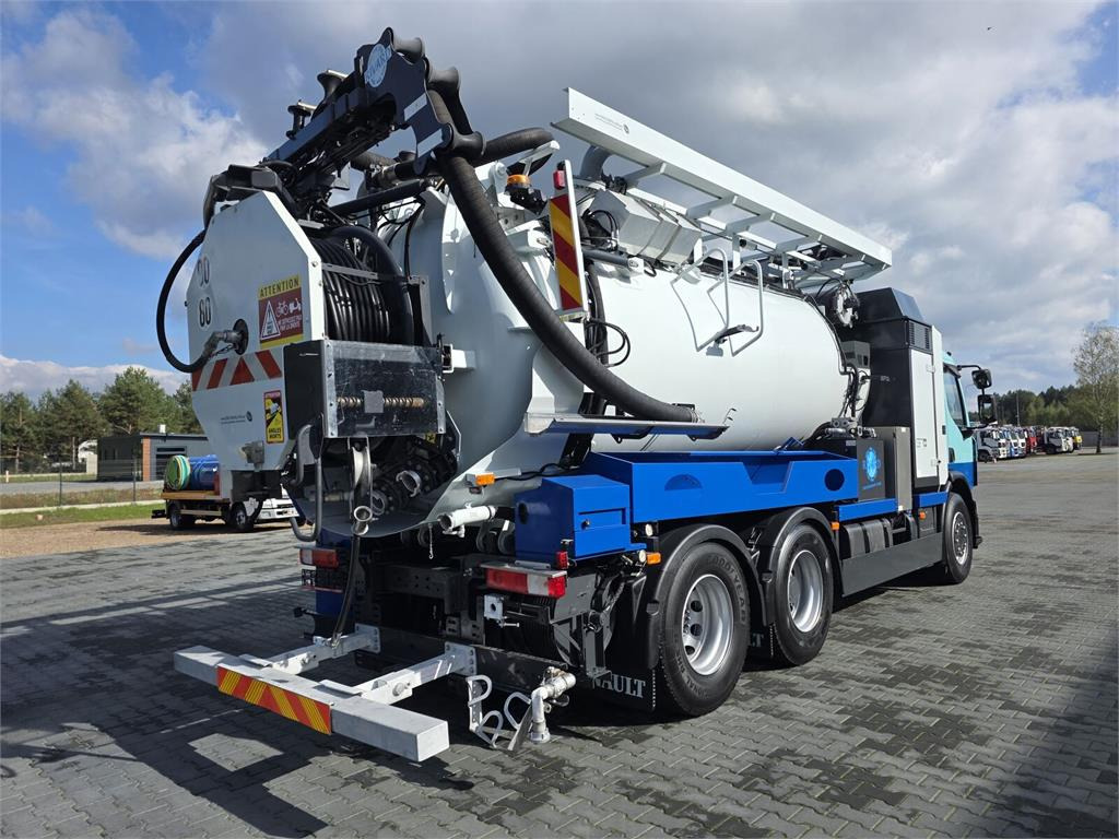 Caminhão limpa fossa Renault 6x4 WUKO RIVARD RECYTLING for collecting liquid wa: foto 6