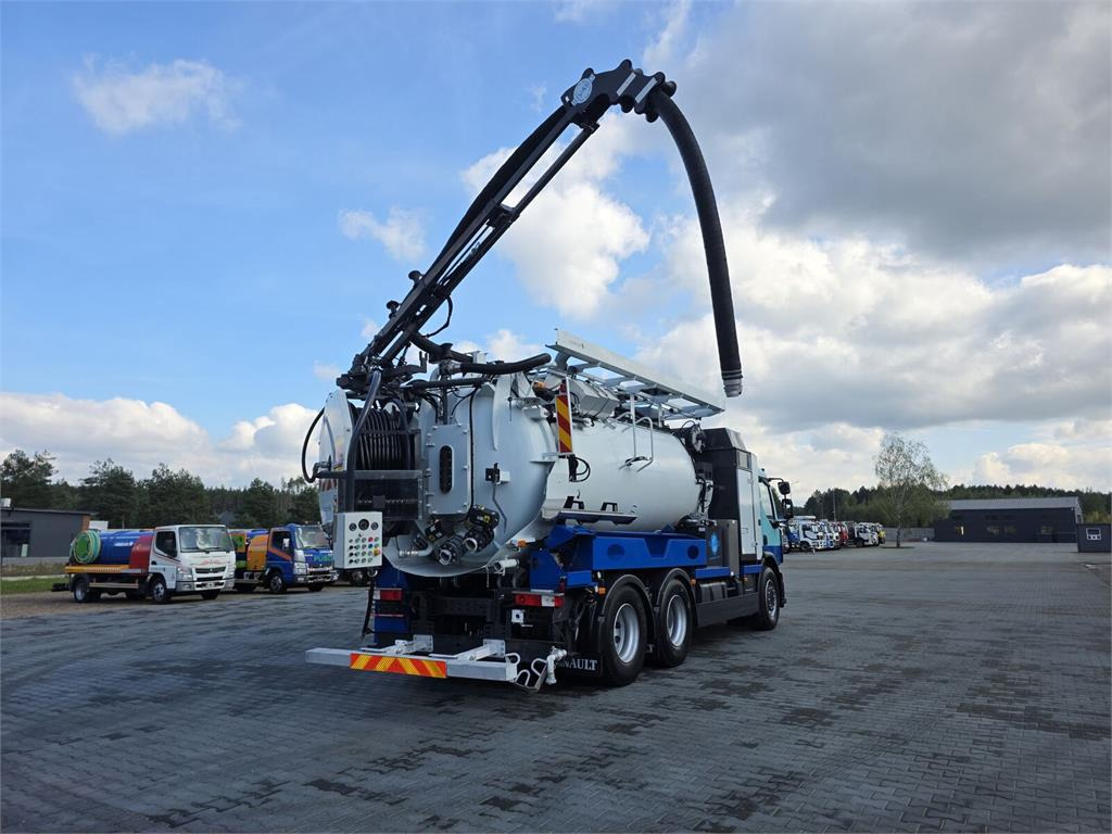 Caminhão limpa fossa Renault 6x4 WUKO RIVARD RECYTLING for collecting liquid wa: foto 24