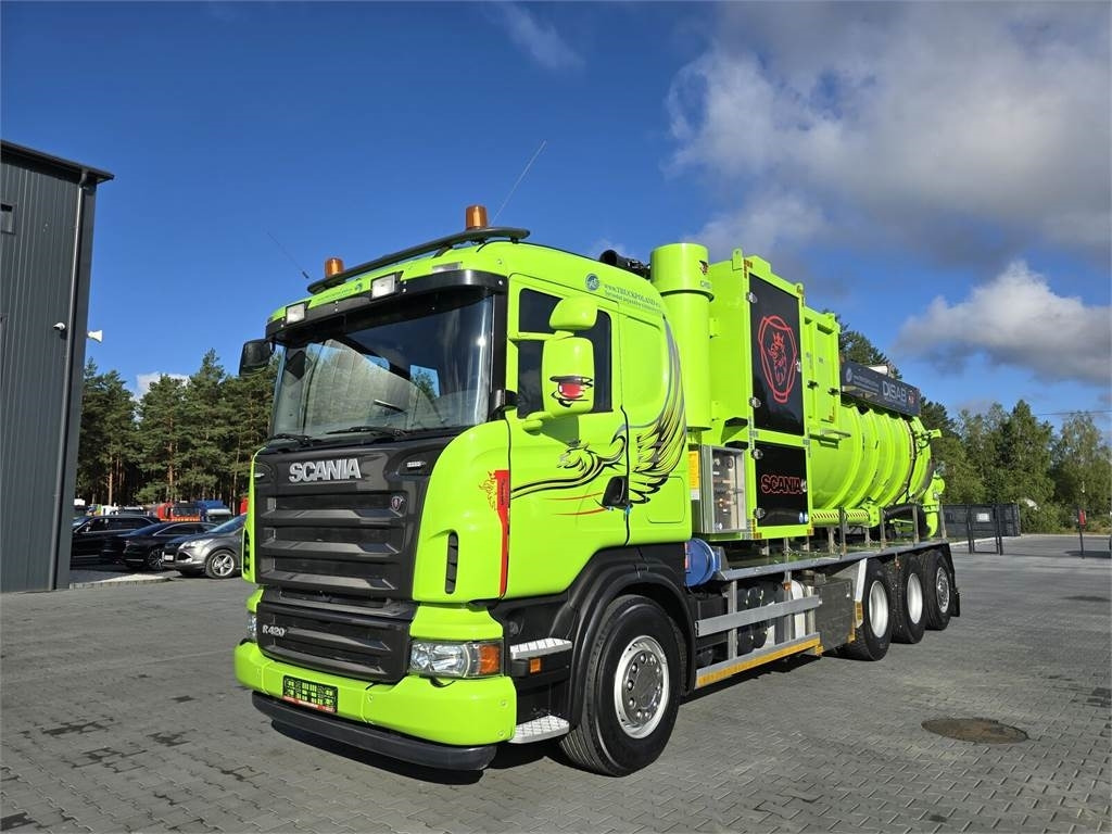 Scania Disab Centurion P210/9 Suction-blowing vacuum load - Caminhão limpa fossa: foto 3 Scania Disab Centurion P210/9 Suction-blowing vacuum load - Caminhão limpa fossa: foto 3