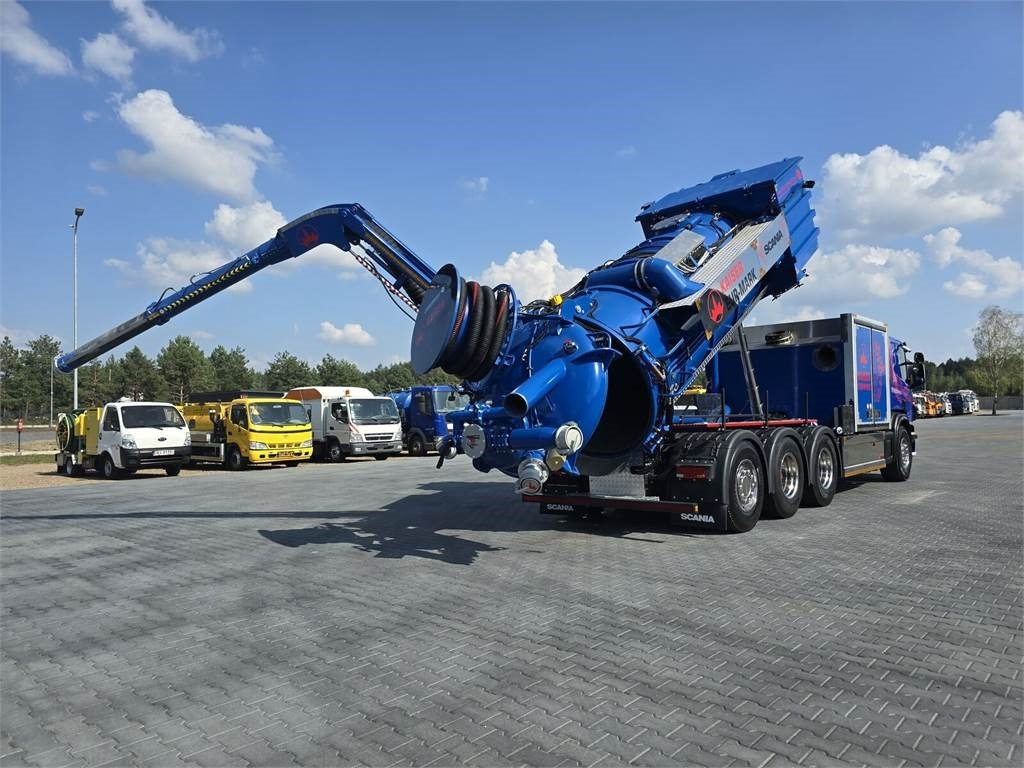 Scania KAISER EUR-MARK PL 8 Vacuum suction-blowing loader - Escavadeira: foto 1 Scania KAISER EUR-MARK PL 8 Vacuum suction-blowing loader - Escavadeira: foto 1