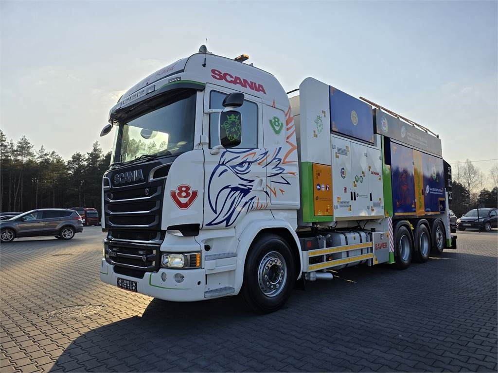 Scania V8 R580 MTS DINO 5 TRIPLE 54000V Saugbagger cleane - Caminhão limpa fossa: foto 3 Scania V8 R580 MTS DINO 5 TRIPLE 54000V Saugbagger cleane - Caminhão limpa fossa: foto 3