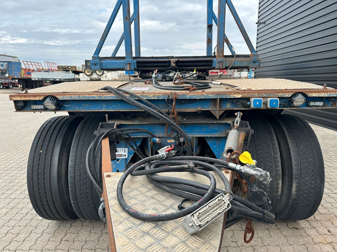 Faymonville 3 achs nachläufer - Semireboque baixa: foto 5 Faymonville 3 achs nachläufer - Semireboque baixa: foto 5