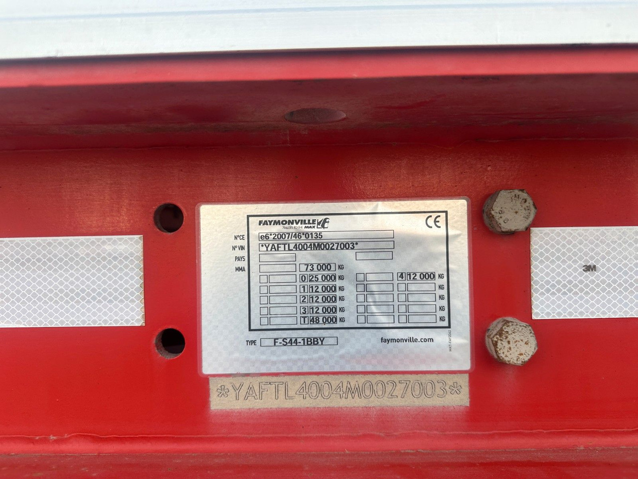 Faymonville 4 achs tieflader / ausziehbar / Radmulden - Semireboque baixa: foto 3 Faymonville 4 achs tieflader / ausziehbar / Radmulden - Semireboque baixa: foto 3