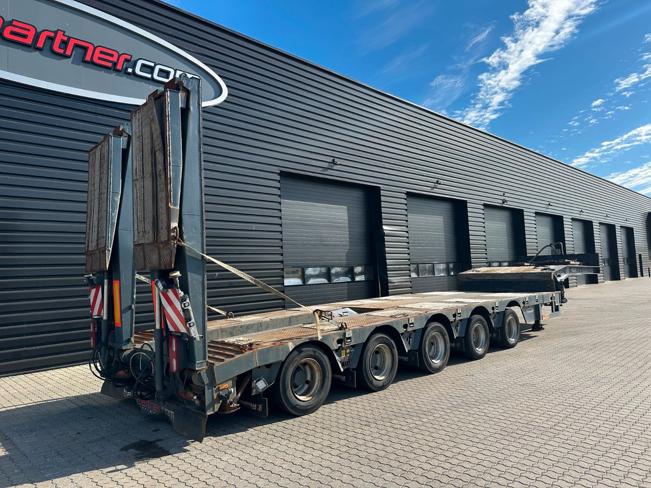 Faymonville 5 achs tieflader / ausziehbar / rampen - Semireboque baixa: foto 2 Faymonville 5 achs tieflader / ausziehbar / rampen - Semireboque baixa: foto 2