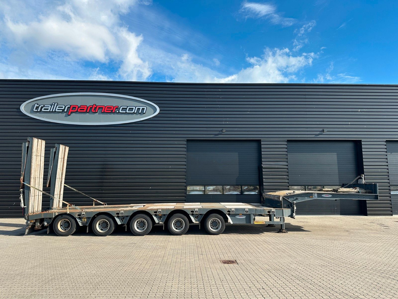 Faymonville 5 achs tieflader / ausziehbar / rampen - Semireboque baixa: foto 1 Faymonville 5 achs tieflader / ausziehbar / rampen - Semireboque baixa: foto 1