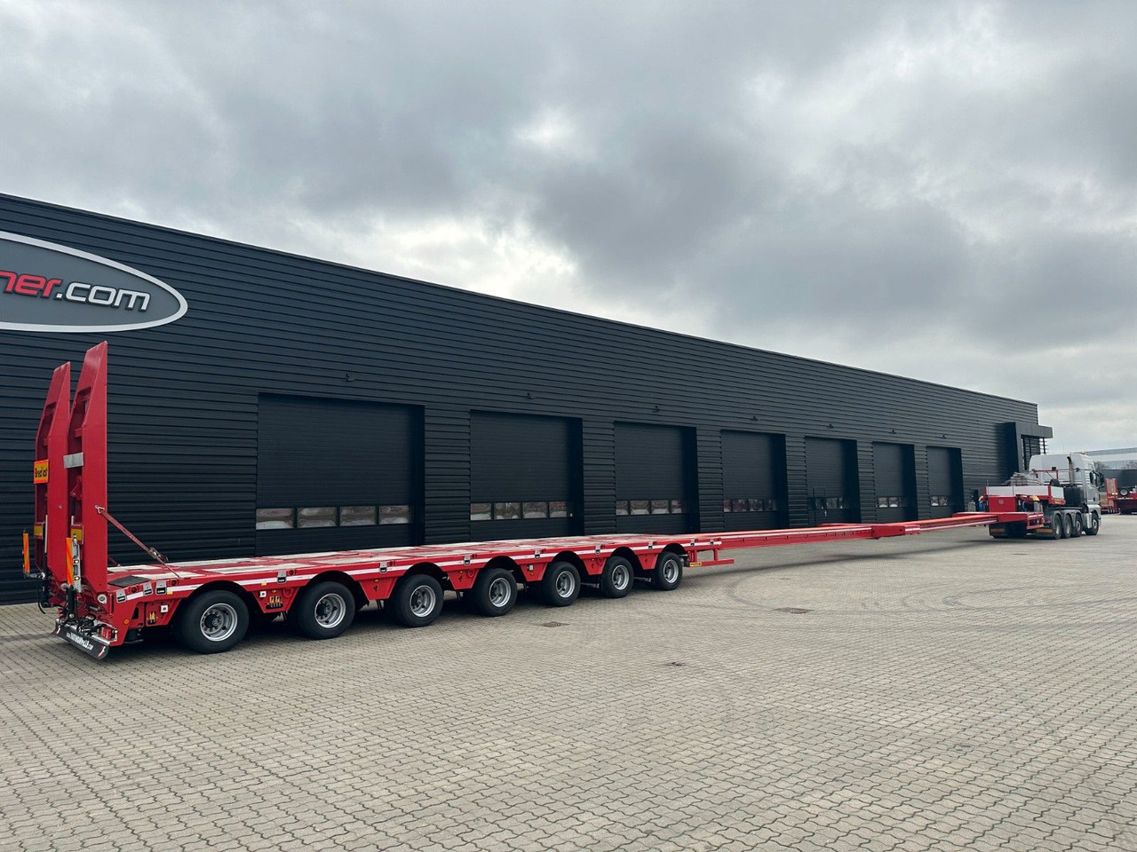 Faymonville Multimax 7 achs. tieflader / 2 x ausziehbar Faymonville Multimax 7 achs. tieflader / 2 x ausziehbar - Semireboque baixa: foto 2 Faymonville Multimax 7 achs. tieflader / 2 x ausziehbar Faymonville Multimax 7 achs. tieflader / 2 x ausziehbar - Semireboque baixa: foto 2