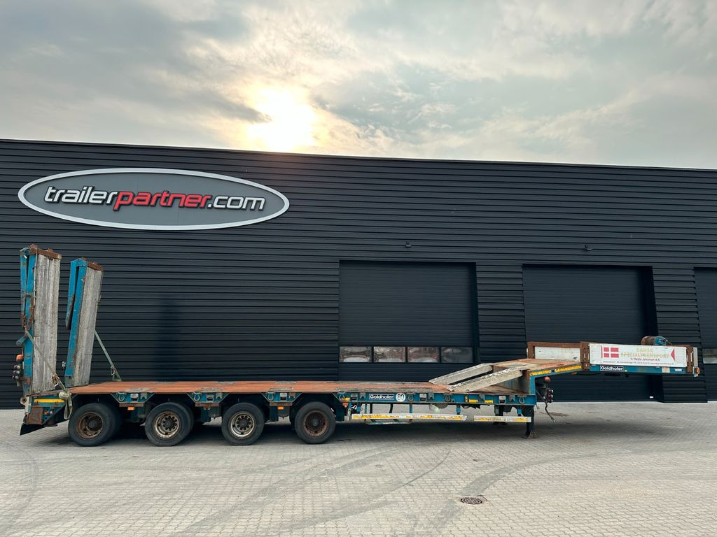 Goldhofer 4 achs tieflader / ausziehbar - Semireboque baixa: foto 1 Goldhofer 4 achs tieflader / ausziehbar - Semireboque baixa: foto 1
