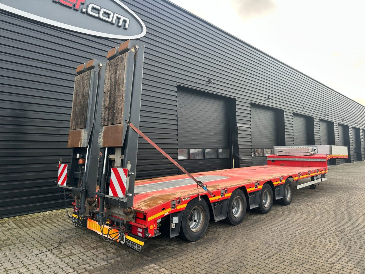 Goldhofer Stepstar 4 achs tieflader / Ausziehbar - Semireboque baixa: foto 2 Goldhofer Stepstar 4 achs tieflader / Ausziehbar - Semireboque baixa: foto 2