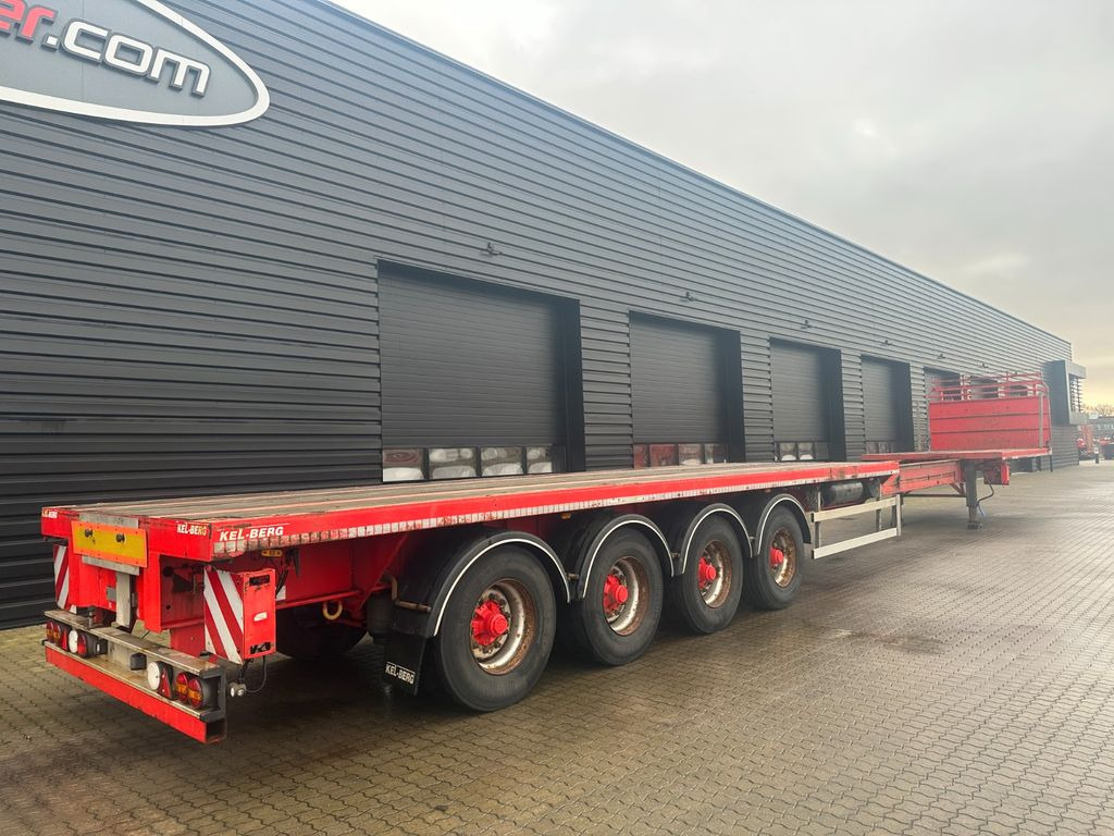 Kel-Berg 4 achs teletrailer / ausziehbar Kel-Berg 4 achs teletrailer / ausziehbar - Semireboque baixa: foto 4 Kel-Berg 4 achs teletrailer / ausziehbar Kel-Berg 4 achs teletrailer / ausziehbar - Semireboque baixa: foto 4