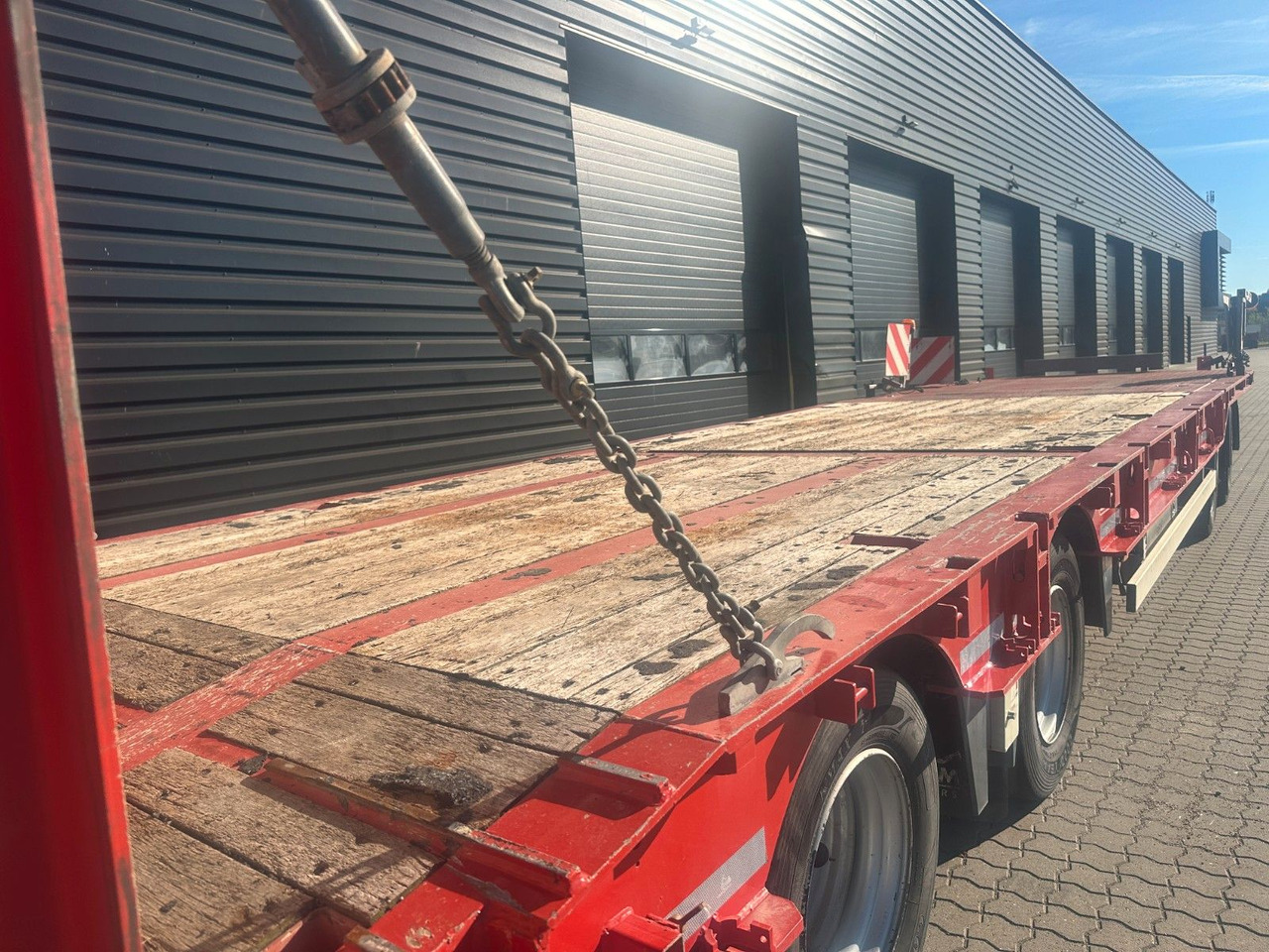 Nooteboom 4 achs anhänger / Doppelt rampen - Reboque baixa: foto 3 Nooteboom 4 achs anhänger / Doppelt rampen - Reboque baixa: foto 3