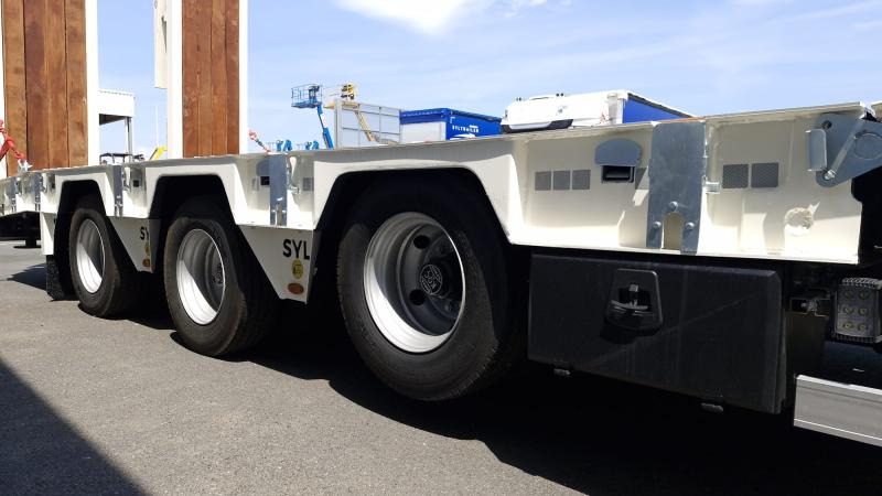 Semireboque baixa Syltrailer SYL table hydraulique (Location / Rent) F3W1L1B: foto 7