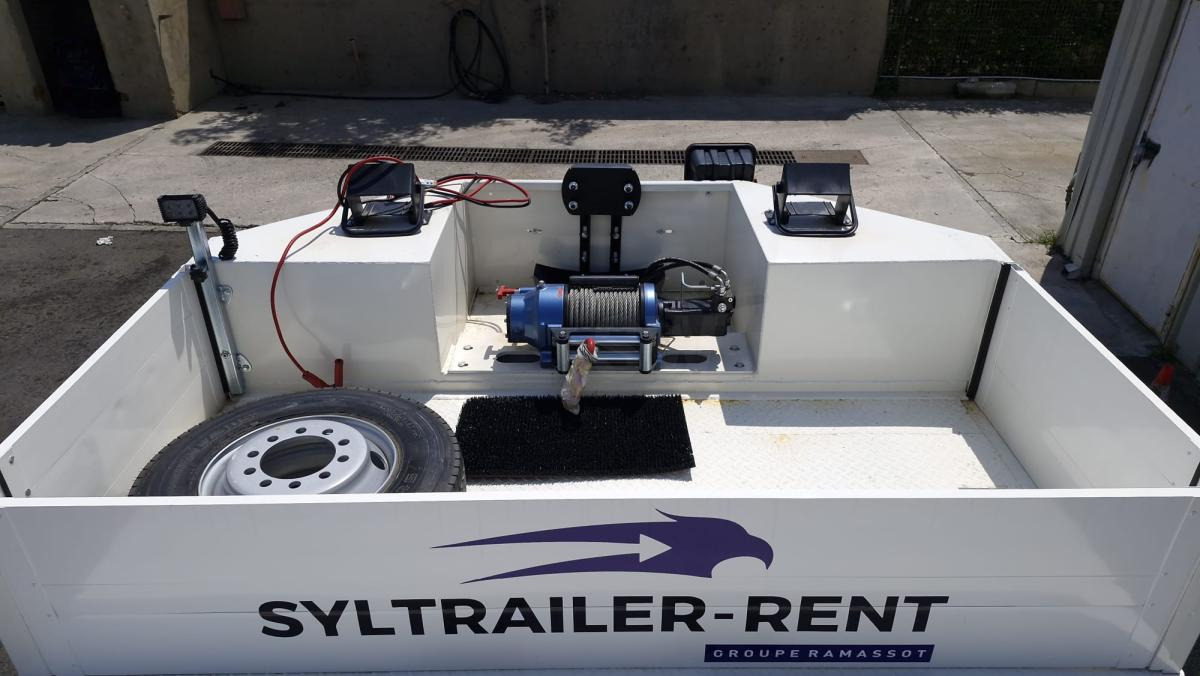 Semireboque baixa Syltrailer SYL table hydraulique (Location / Rent) F3W1L1B: foto 15