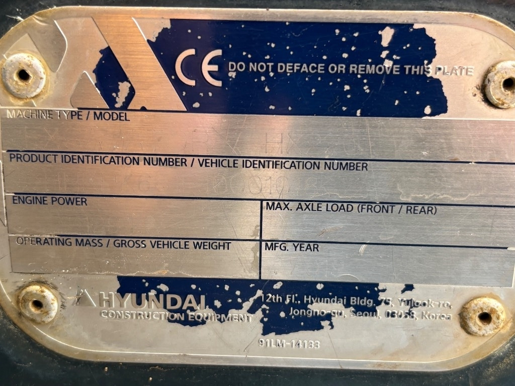 Escavadora de rastos Hyundai HX 220 L - HX 220 - HX220L: foto 23