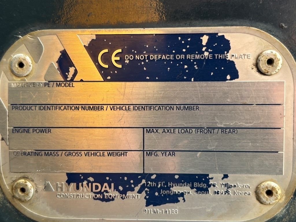 Escavadora de rastos Hyundai HX 220 L - HX 220 - HX220L: foto 24