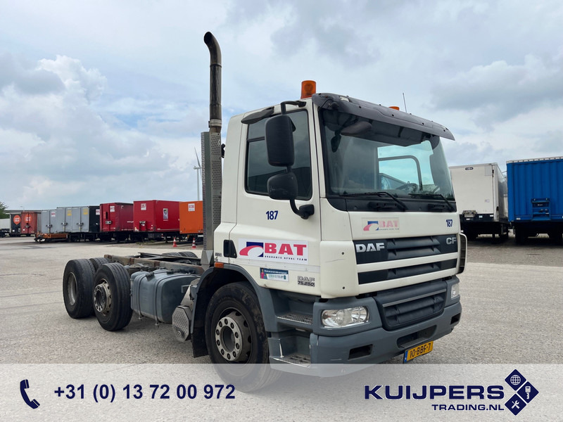 DAF FAG CF 75.250 EEV Euro 5 / 6x2 / 158 DKM / Chassis-Cabine - Caminhão chassi: foto 1 DAF FAG CF 75.250 EEV Euro 5 / 6x2 / 158 DKM / Chassis-Cabine - Caminhão chassi: foto 1