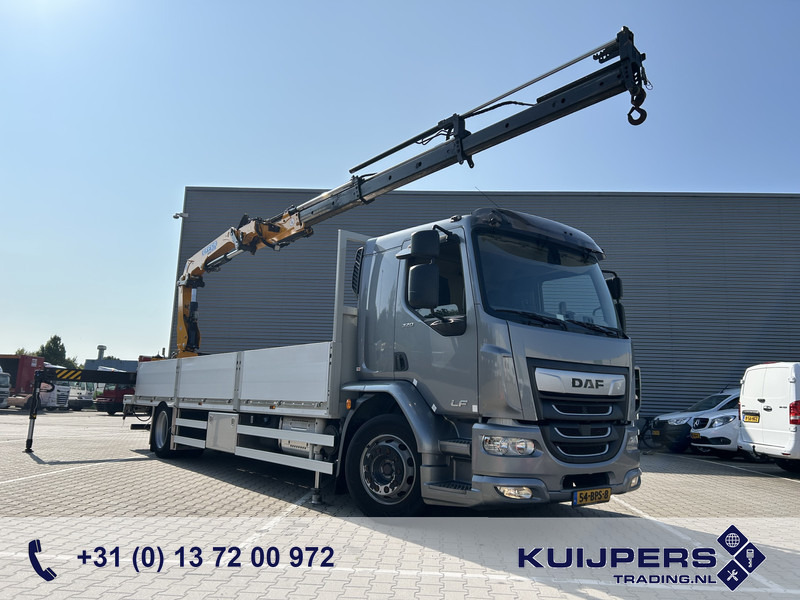 DAF LF 320 FA / Effer 175.2/c3s Crane / 363 dkm / Plateau / APK TUV 08-25 - Caminhão grua: foto 1 DAF LF 320 FA / Effer 175.2/c3s Crane / 363 dkm / Plateau / APK TUV 08-25 - Caminhão grua: foto 1