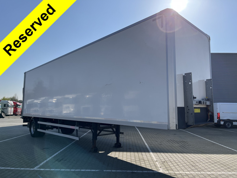 Groenewegen DRO-12-10 B City / BPW / Box / Laadklep 2000 kg - Semireboque furgão: foto 1 Groenewegen DRO-12-10 B City / BPW / Box / Laadklep 2000 kg - Semireboque furgão: foto 1