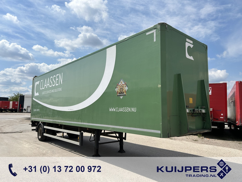 Groenewegen DRO-12-10 B City / Box Trailer / Laadklep 2000 kg / APK 12-25 - Semireboque furgão: foto 1 Groenewegen DRO-12-10 B City / Box Trailer / Laadklep 2000 kg / APK 12-25 - Semireboque furgão: foto 1