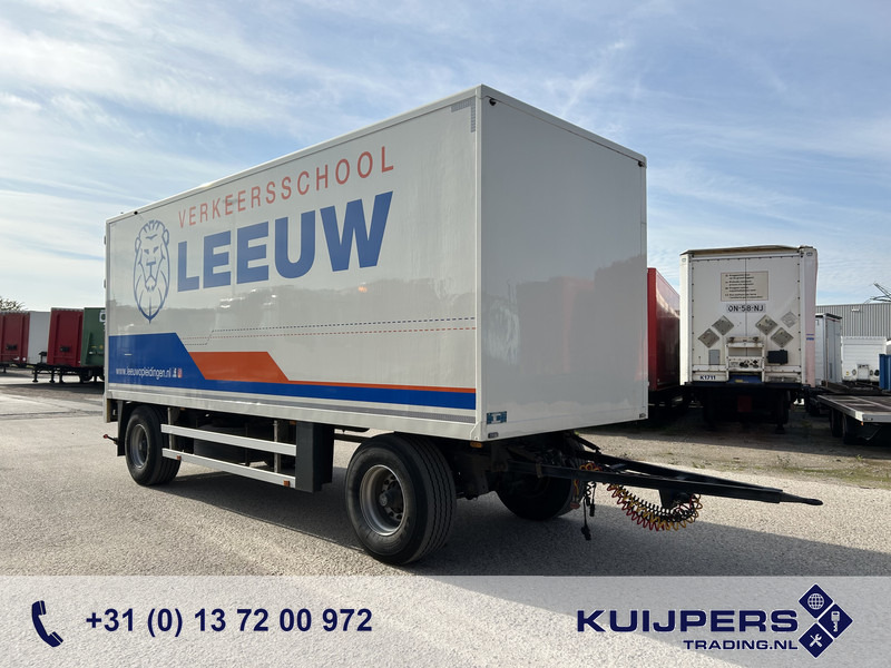 Jumbo MV 200.5 / Box / BPW Drum / Schamelwagen - Molen aanhanger - Reboque furgão: foto 1 Jumbo MV 200.5 / Box / BPW Drum / Schamelwagen - Molen aanhanger - Reboque furgão: foto 1