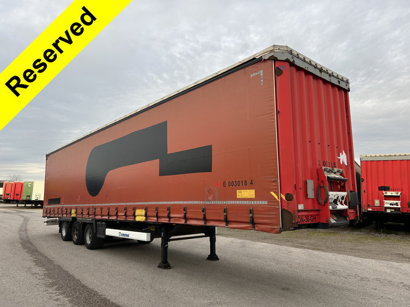 Krone Profi Liner / Mega / Curtainside / BPW Drum / NL Trailer - Semi-reboque de lona: foto 1 Krone Profi Liner / Mega / Curtainside / BPW Drum / NL Trailer - Semi-reboque de lona: foto 1