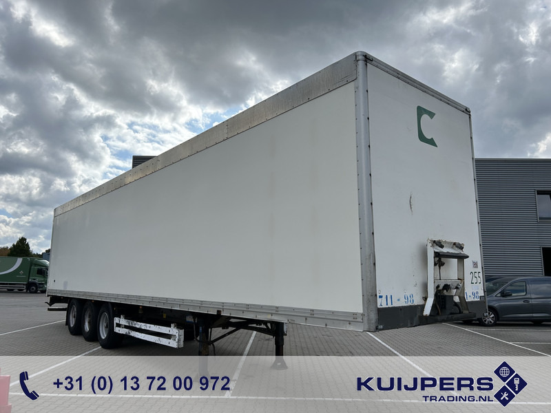 Krone SDP 27 / Box - Confectie / 3 axle BPW Drum / NL Trailer - Semireboque furgão: foto 1 Krone SDP 27 / Box - Confectie / 3 axle BPW Drum / NL Trailer - Semireboque furgão: foto 1