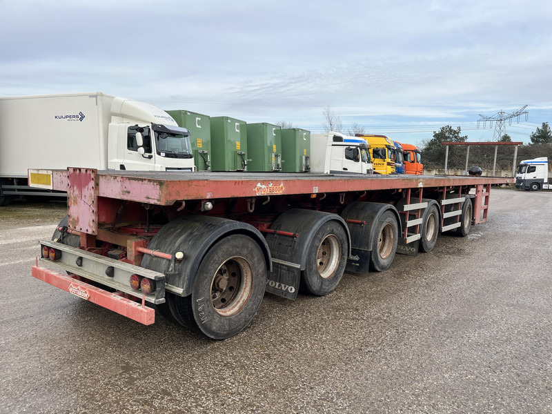 Nooteboom OVB-90-05 / 5 axle 12 Ton Hydraulic / BPW Drum / Ballast Trailer - Semi-reboque plataforma/ Caixa aberta: foto 2 Nooteboom OVB-90-05 / 5 axle 12 Ton Hydraulic / BPW Drum / Ballast Trailer - Semi-reboque plataforma/ Caixa aberta: foto 2