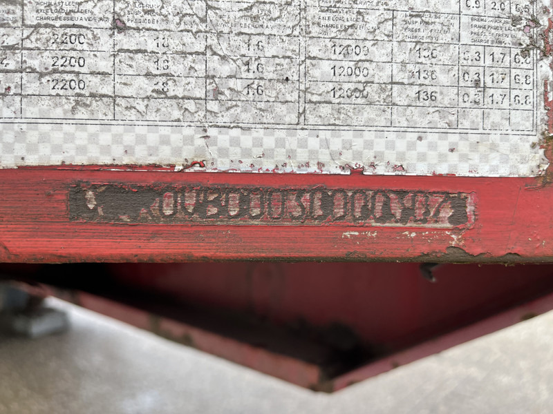 Nooteboom OVB-90-05 / 5 axle 12 Ton Hydraulic / BPW Drum / Ballast Trailer - Semi-reboque plataforma/ Caixa aberta: foto 4 Nooteboom OVB-90-05 / 5 axle 12 Ton Hydraulic / BPW Drum / Ballast Trailer - Semi-reboque plataforma/ Caixa aberta: foto 4