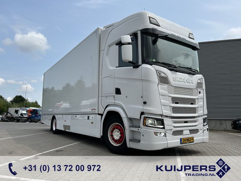 Scania S410 Highline / 491 dkm / Box 8.1 mtr / Laadklep 3000 kg - Caminhão furgão: foto 1 Scania S410 Highline / 491 dkm / Box 8.1 mtr / Laadklep 3000 kg - Caminhão furgão: foto 1