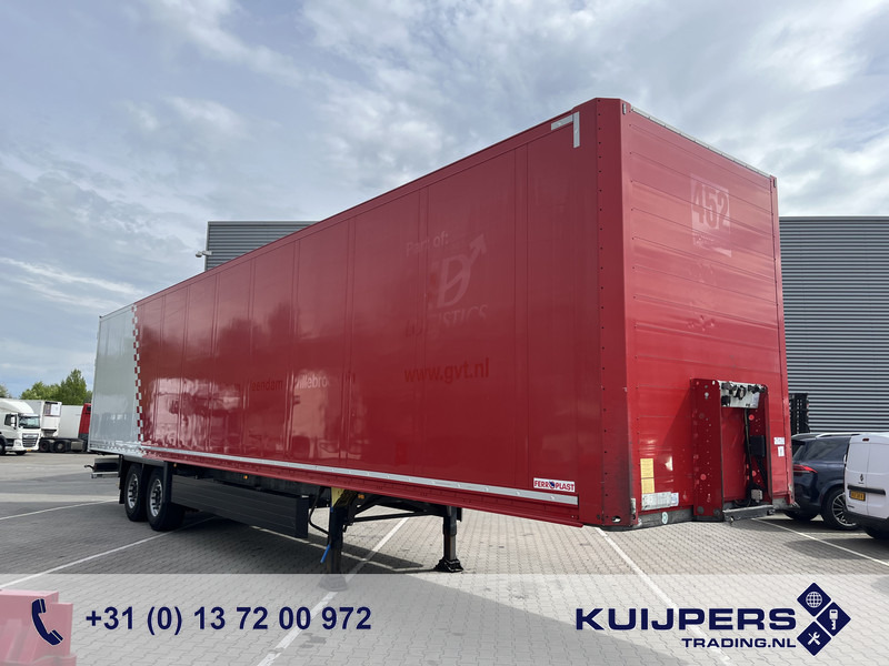 Schmitz Cargobull SCB S2 / Box Trailer / 2 axle / APK TUV 06-26 - Semireboque furgão: foto 1 Schmitz Cargobull SCB S2 / Box Trailer / 2 axle / APK TUV 06-26 - Semireboque furgão: foto 1