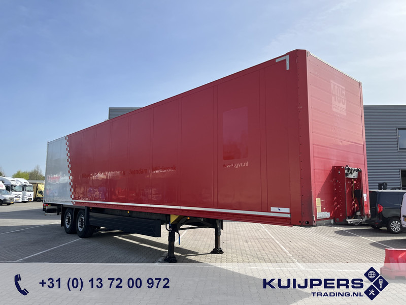 Schmitz Cargobull SCB S2 / Box Trailer / 2 axle Disk / APK TUV 11-25 - Semireboque furgão: foto 1 Schmitz Cargobull SCB S2 / Box Trailer / 2 axle Disk / APK TUV 11-25 - Semireboque furgão: foto 1