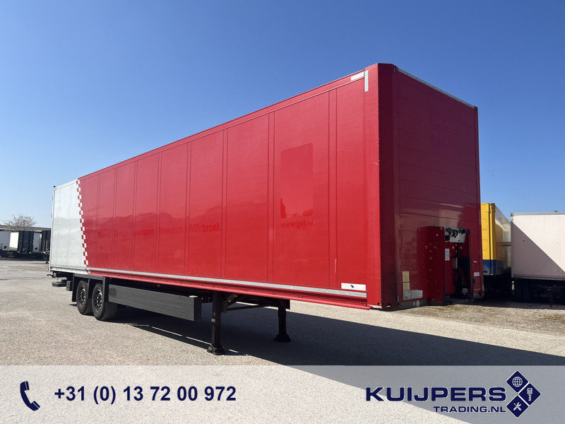 Schmitz Cargobull SCB S2 / Box Trailer / 2 axle / Loadlift / APK TUV 02-26 - Semireboque furgão: foto 1 Schmitz Cargobull SCB S2 / Box Trailer / 2 axle / Loadlift / APK TUV 02-26 - Semireboque furgão: foto 1