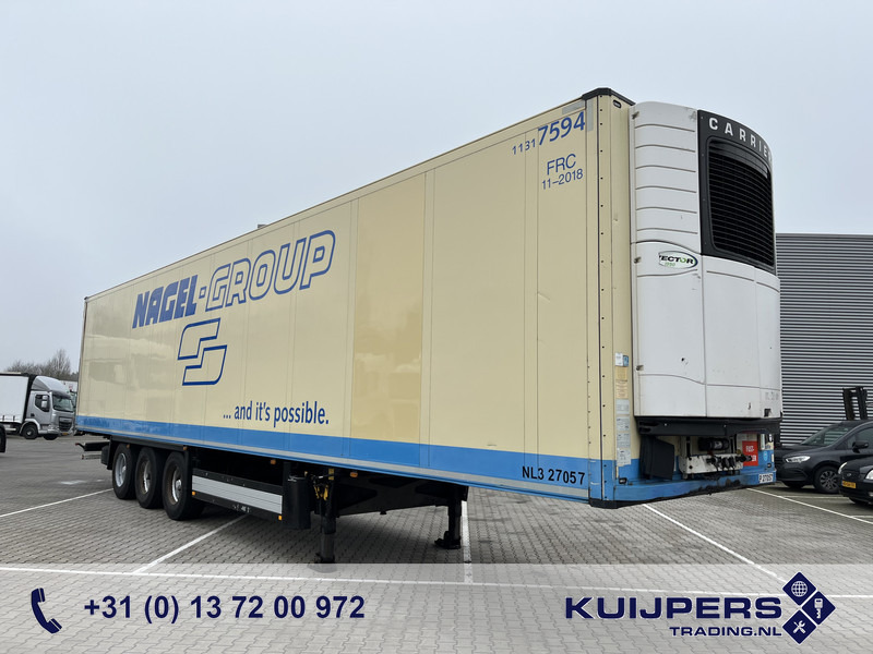 Schmitz Cargobull SCB S3B / Carrier Vector 1950 / BPW Drum / Frigo Box / NL Trailer - Semireboque frigorífico: foto 1 Schmitz Cargobull SCB S3B / Carrier Vector 1950 / BPW Drum / Frigo Box / NL Trailer - Semireboque frigorífico: foto 1