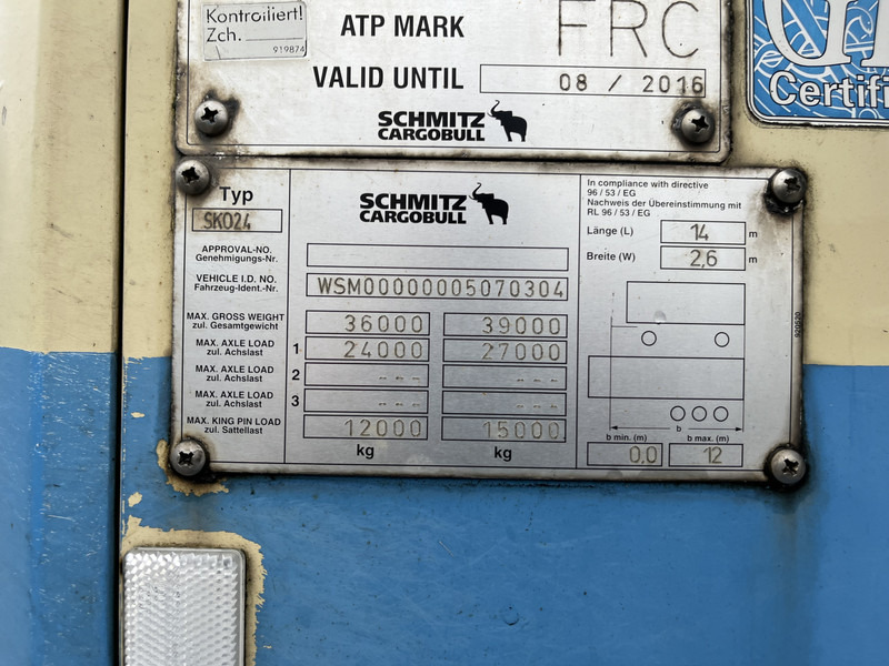 Semireboque frigorífico Schmitz Cargobull SKO 24L COOL / Carrier Vector 1850 / BPW Drum / Frigo Box / NL Trailer: foto 18