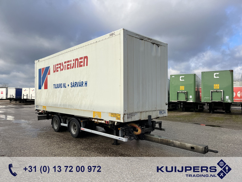Wecon AWZ 218 / BDF System / Krone Box / Wipkar - Middenas AHW / NL Trailer - Reboque furgão: foto 1 Wecon AWZ 218 / BDF System / Krone Box / Wipkar - Middenas AHW / NL Trailer - Reboque furgão: foto 1