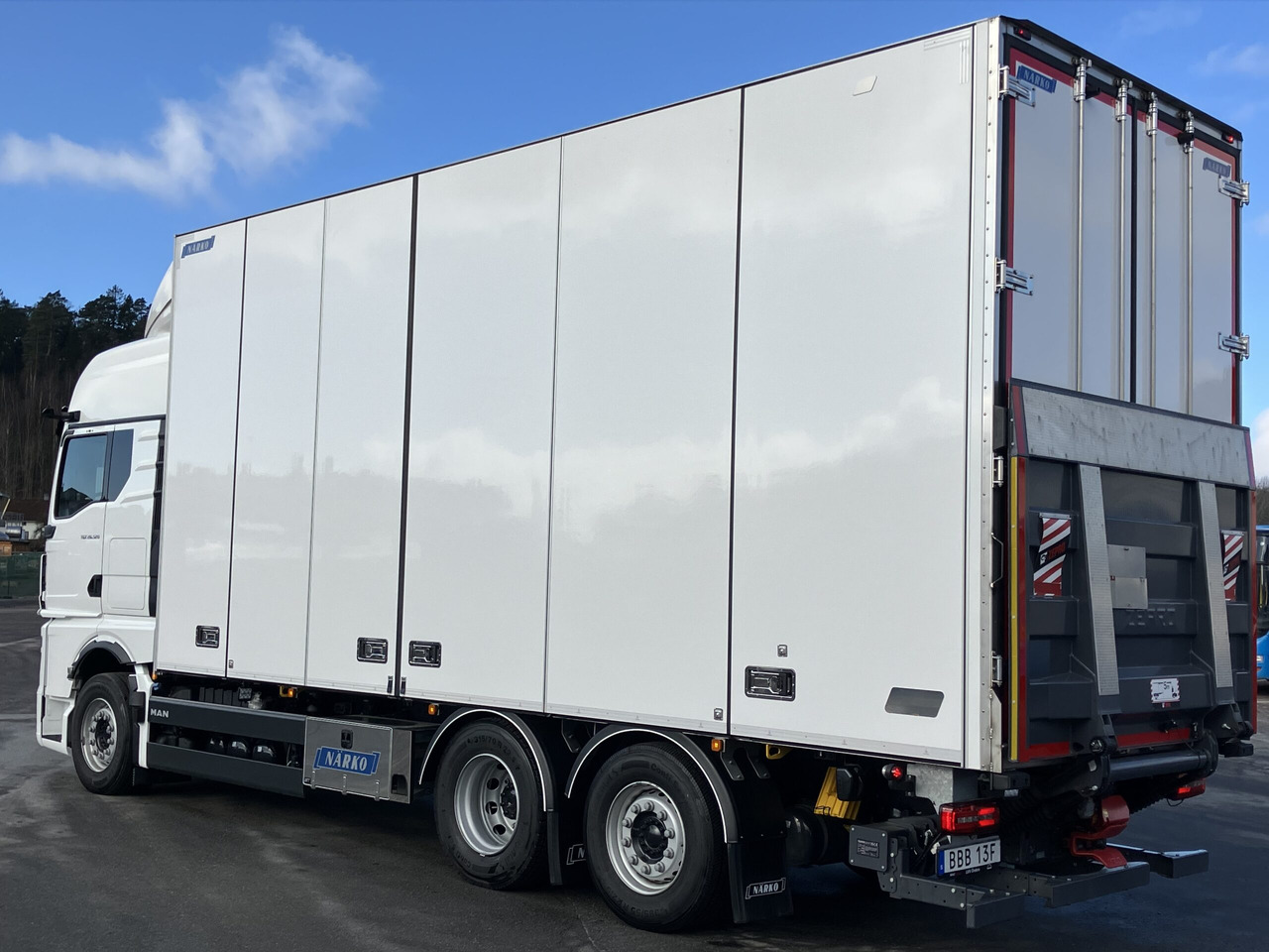 MAN TGX 26.520 6×2-4 fjärrbil Närko - Caminhão furgão: foto 4 MAN TGX 26.520 6×2-4 fjärrbil Närko - Caminhão furgão: foto 4