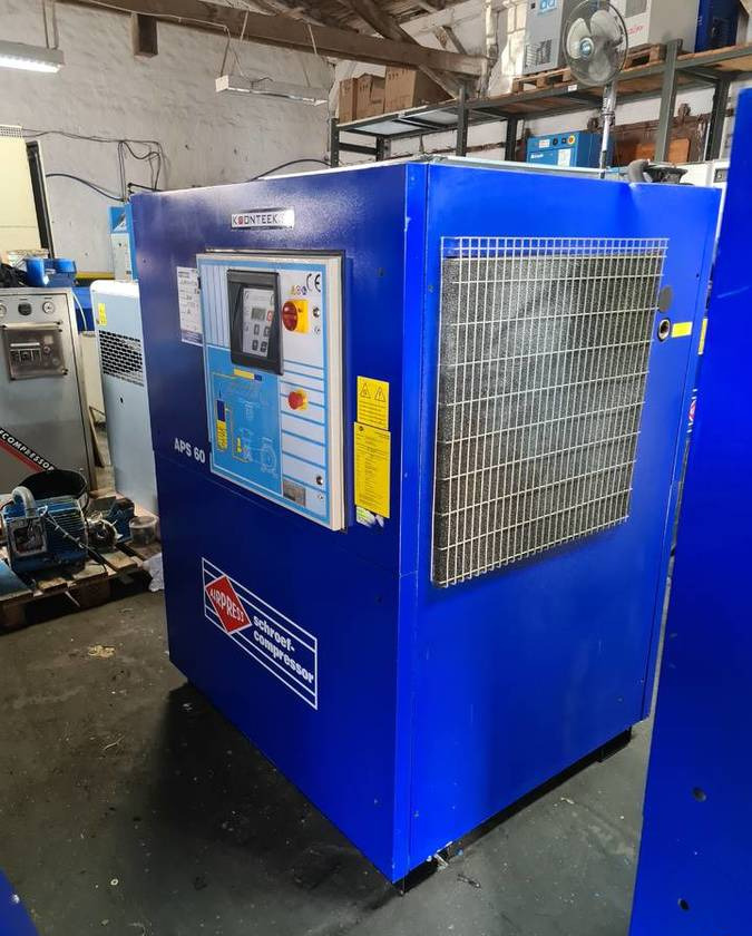 Kompresor śrubowy AIRPRESS APS 60, 45 kw - Compressor de ar: foto 1 Kompresor śrubowy AIRPRESS APS 60, 45 kw - Compressor de ar: foto 1