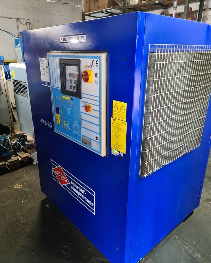 Kompresor śrubowy AIRPRESS APS 60, 45 kw - Compressor de ar: foto 2 Kompresor śrubowy AIRPRESS APS 60, 45 kw - Compressor de ar: foto 2
