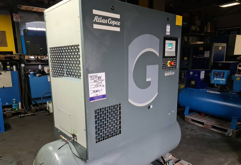 Kompresor śrubowy Atlas Copco GA 11 FF - Compressor de ar: foto 4 Kompresor śrubowy Atlas Copco GA 11 FF - Compressor de ar: foto 4