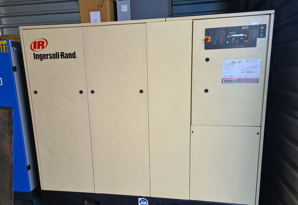Kompresor śrubowy INGERSOLL RAND MH75 - Compressor de ar: foto 1 Kompresor śrubowy INGERSOLL RAND MH75 - Compressor de ar: foto 1