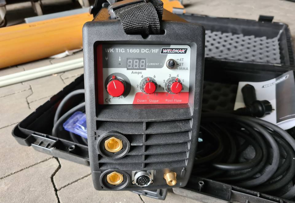 Spawarka Tig WELDKAR WK 1660 DC/HF 160 A - Equipamento para soldagem: foto 2 Spawarka Tig WELDKAR WK 1660 DC/HF 160 A - Equipamento para soldagem: foto 2
