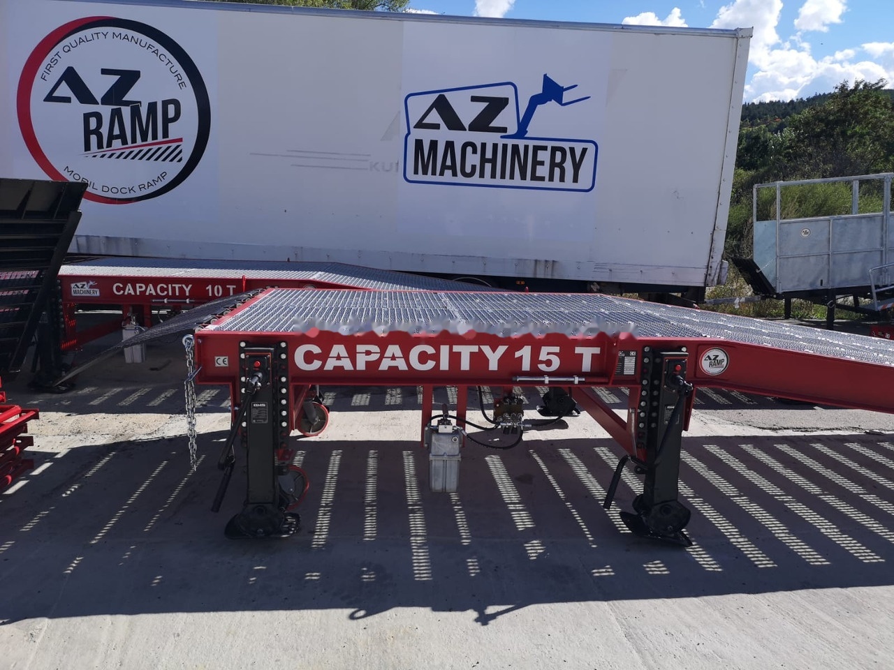 Rampa de carregamento nuevo AZ RAMP STAR-RL-15T mobile loading ramp: foto 20