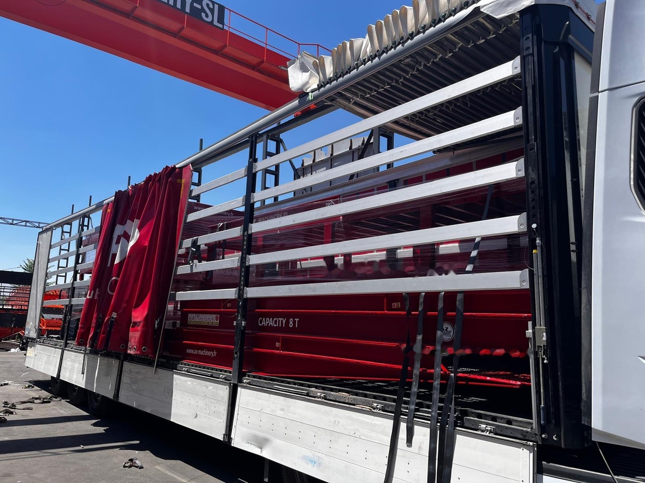 Rampa de carregamento nuevo AZ RAMP STAR-RL-15T mobile loading ramp: foto 11