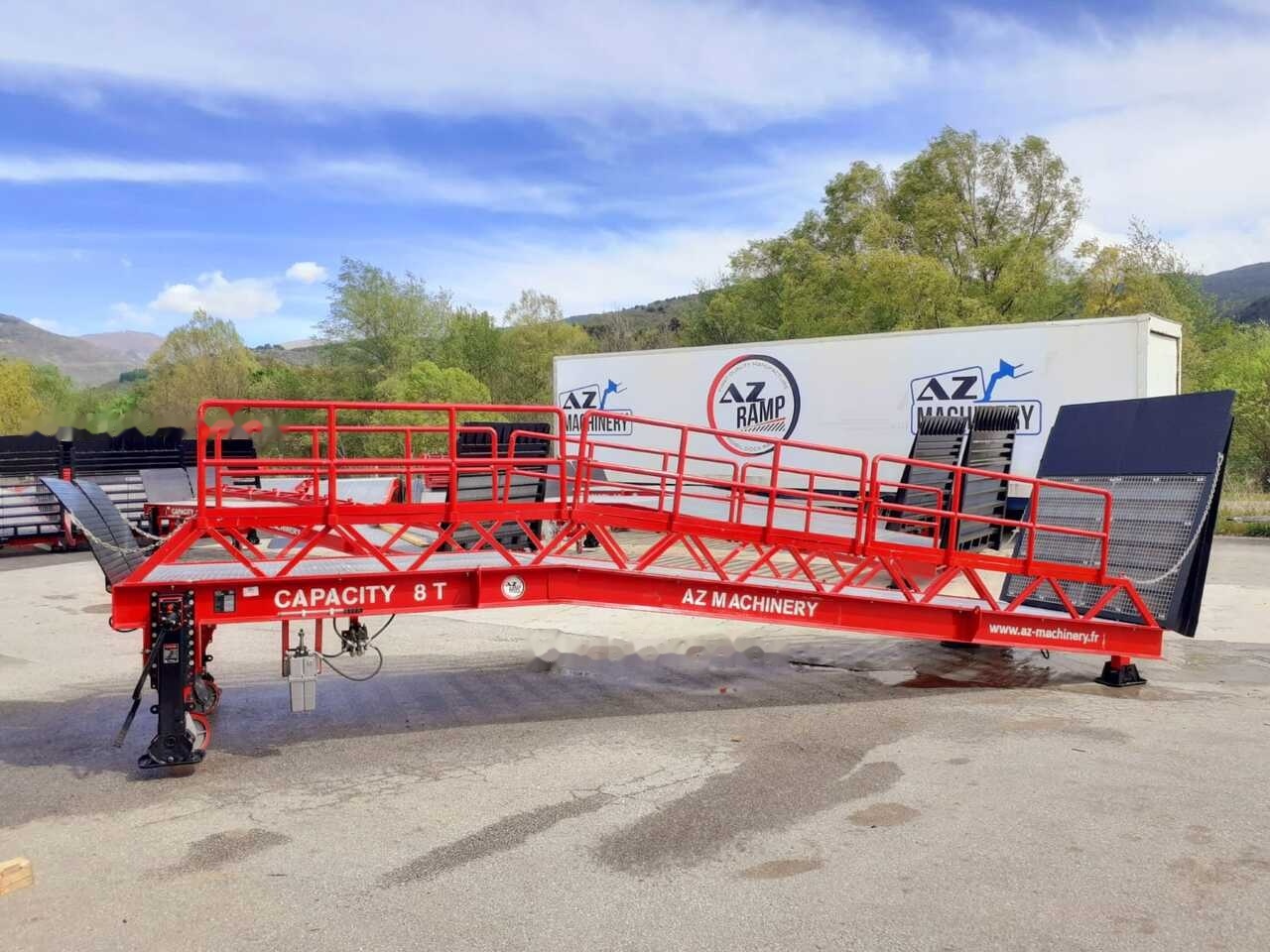 Rampa de carregamento nuevo AZ RAMP STAR-RL-15T mobile loading ramp: foto 16