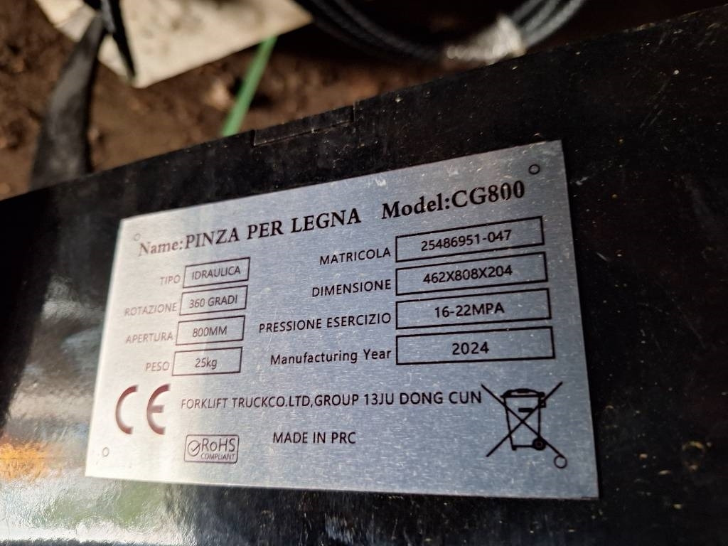 Garra de Equipamento florestal nuevo Koura CG800: foto 6