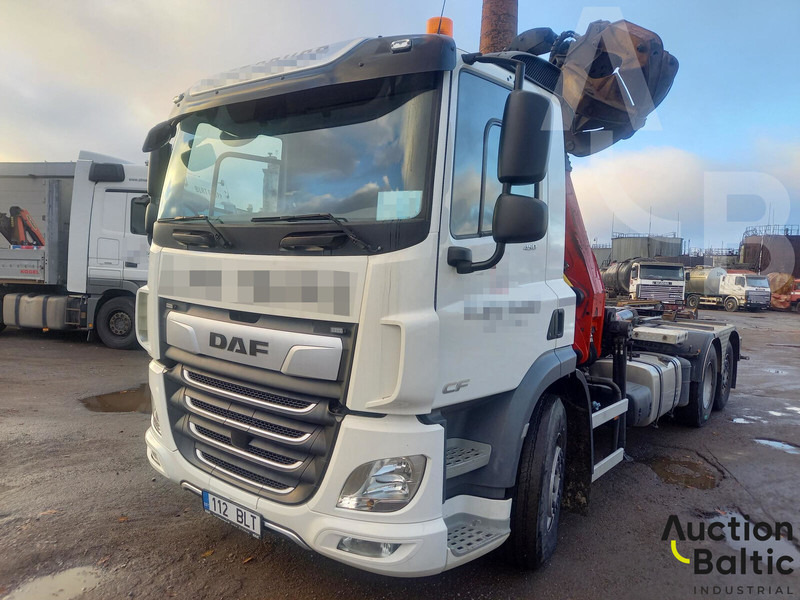 DAF CF 450 FAR - Caminhão polibenne, Caminhão grua: foto 1 DAF CF 450 FAR - Caminhão polibenne, Caminhão grua: foto 1