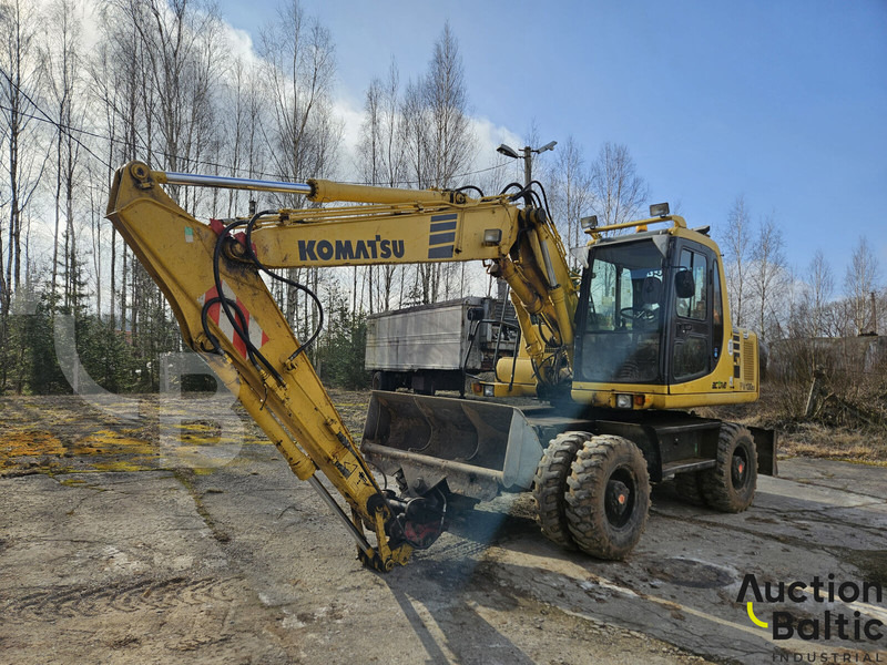 Komatsu PW130ES-6K - Escavadeira de rodas: foto 1 Komatsu PW130ES-6K - Escavadeira de rodas: foto 1