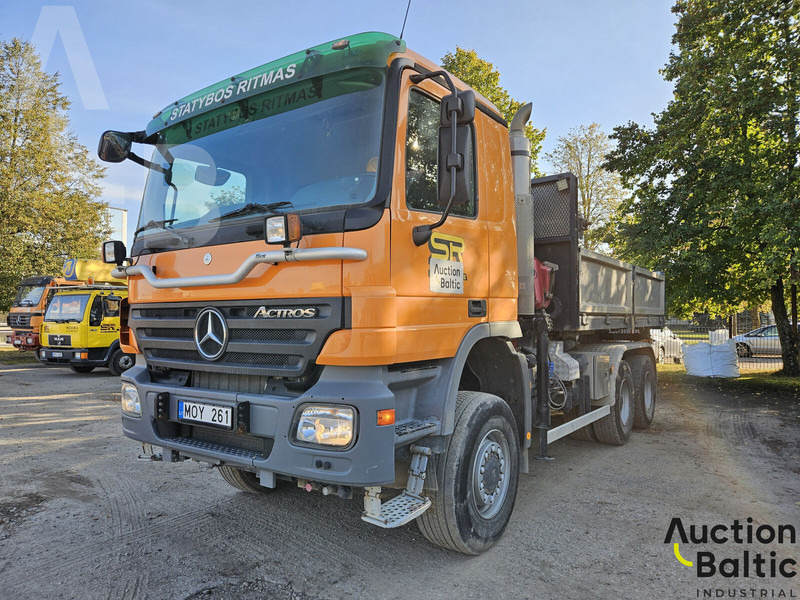 Mercedes-Benz Actros 1844 - Caminhão basculante, Caminhão grua: foto 2 Mercedes-Benz Actros 1844 - Caminhão basculante, Caminhão grua: foto 2