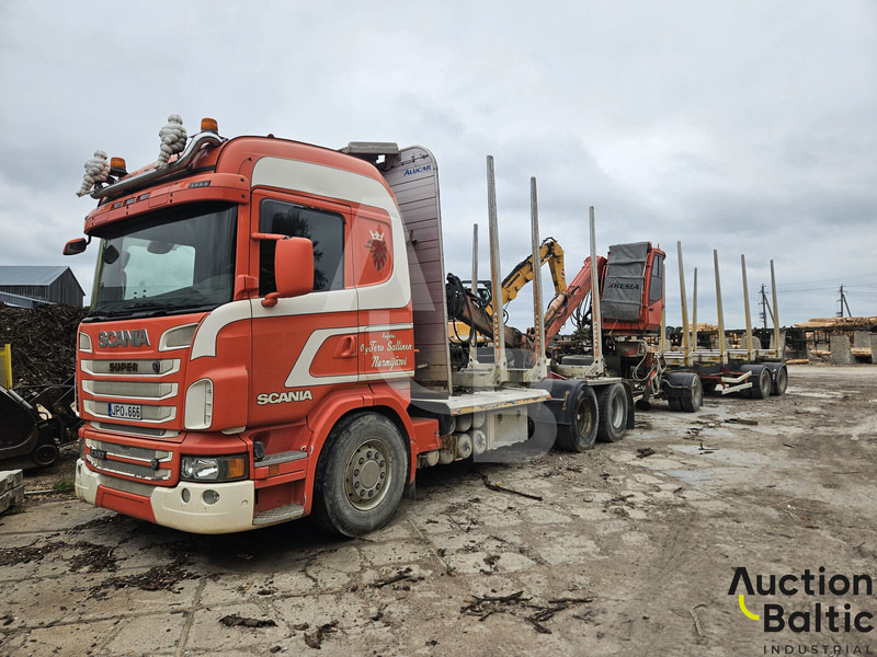 Scania R 560 - Reboque florestal: foto 1 Scania R 560 - Reboque florestal: foto 1
