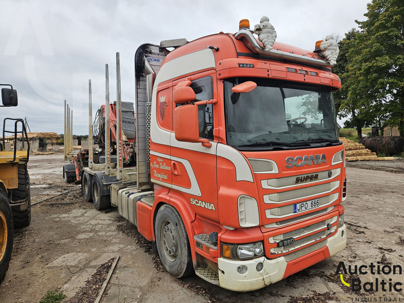 Scania R 560 - Reboque florestal: foto 2 Scania R 560 - Reboque florestal: foto 2
