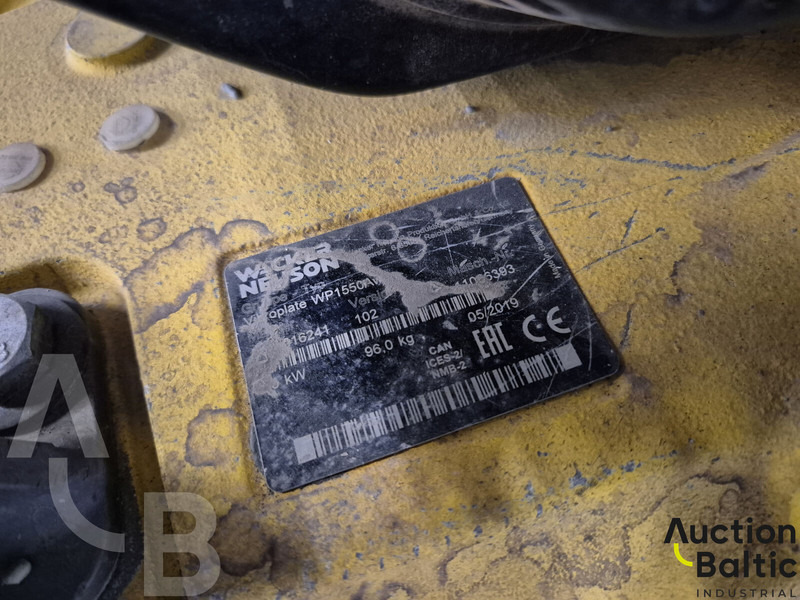 WACKER NEUSON WP1550AW - Placas vibratórias: foto 5 WACKER NEUSON WP1550AW - Placas vibratórias: foto 5